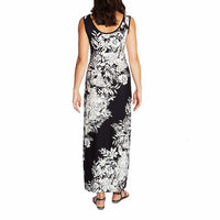Mario Serrani Ladies' Maxi Dress, Black & White Floral - oddros.shop