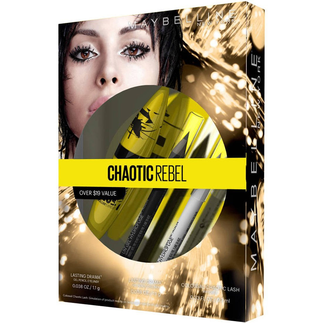 Maybelline Chaotic Rebel Mascara Holiday Gift Set - oddros.shop