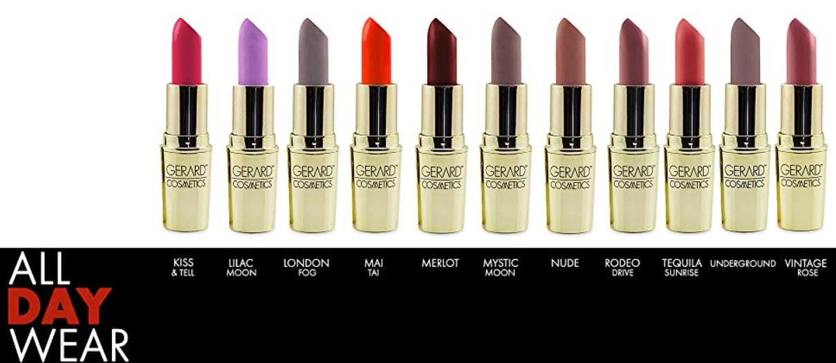 Gerard Cosmetics Gold Bullet Lipstick, Underground