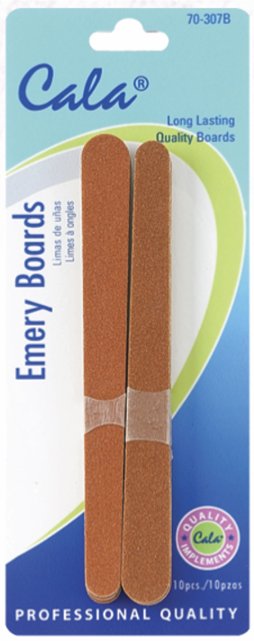 CALA Emery Boards Nail File (10 Pieces) 70-307 B - oddros.shop