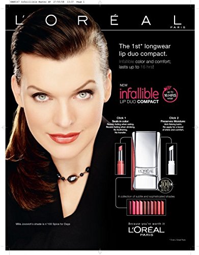L'OREAL Infallible Never Fail Stars Collection Lipcolour, Thistle 500 - oddros.shop