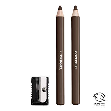 CoverGirl Brow & Eye Makers Brow Shaper & Eyeliner, 505 Rich Brown - oddros.shop