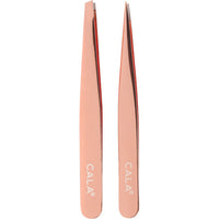 Cala Tweezer Duo - Rose Gold (Pointed & Slanted)
