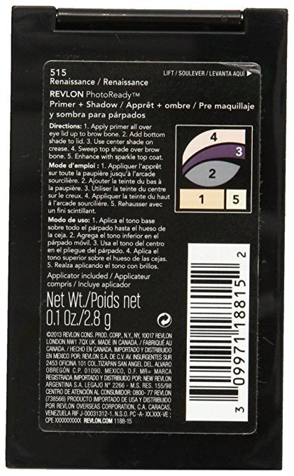 REVLON Photoready Primer Plus Shadow, Renaissance, 0.1 Ounce - oddros.shop
