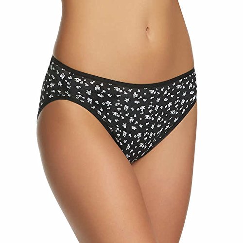 Felina Women's - Hi Cut Cotton Stretch Panties (6 Pack) - oddros.shop