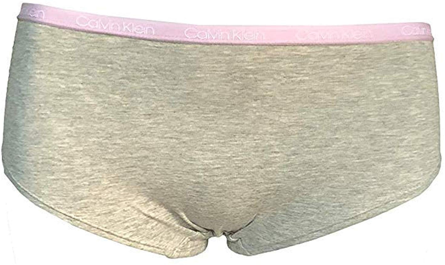 Calvin Klein Girls Hipster Panties Cotton Stretch Logo Waistband Tagless (7 Pack) (M) - oddros.shop