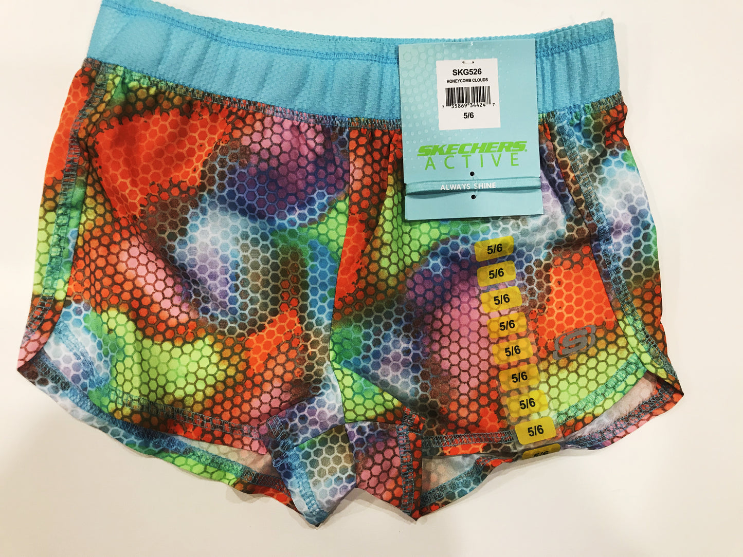 Skechers Active Short Honeycomb Clouds (Size 5/6) - oddros.shop