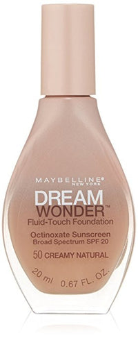Maybelline Dream Wonder Fluid-Touch Foundation, Creamy Natural 50 - oddros.shop