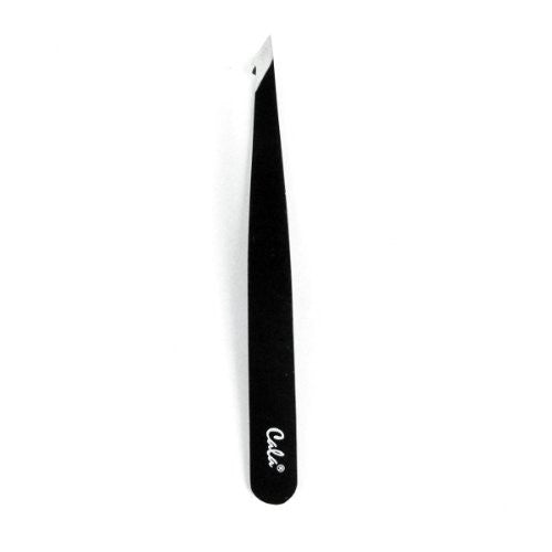 CALA PROFESSIONAL Slanted / Point Tip Tweezers, Perfectly Aligned Combination Tip - oddros.shop
