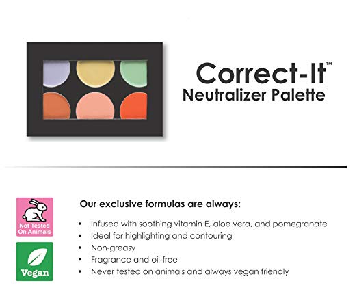 Mehron Makeup Celebré Pro-HD Correct-It Palette - oddros.shop