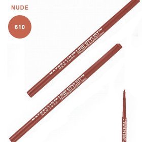 MAYBELLINE New York Line Stylist Lip Liner, Nude 610, 0.035 oz (1g) - oddros.shop