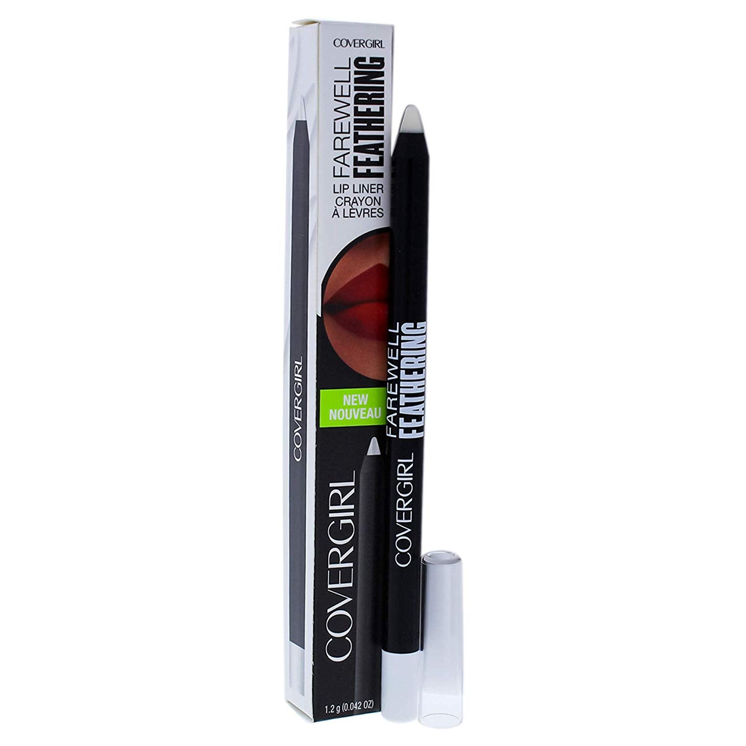 CoverGirl Colorlicious Farewell Feathering - Clear 100 Lipliner - oddros.shop