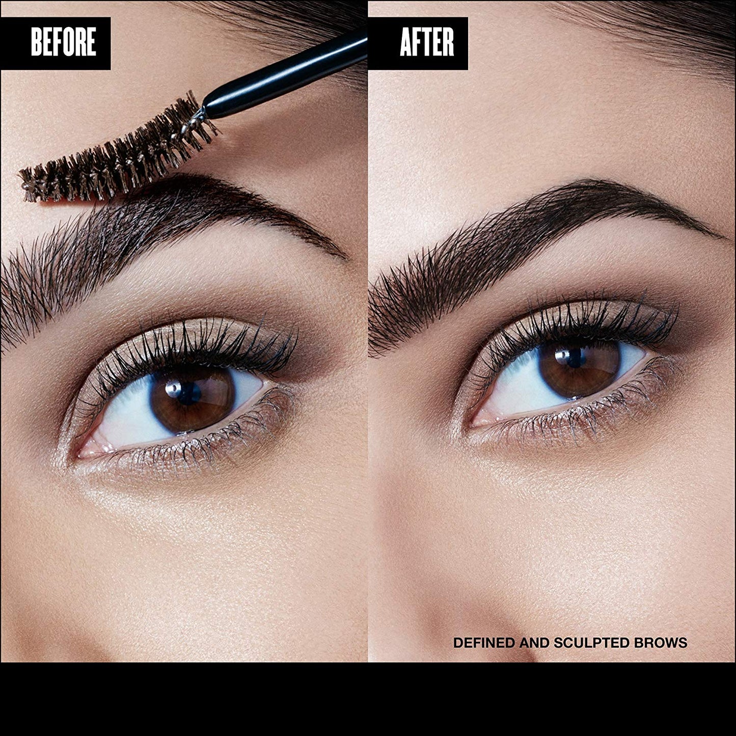 COVERGIRL Easy Breezy Brow Shape + Define Brow Mascara, 615 Honey Brown - oddros.shop