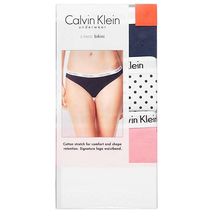 Calvin Klein Cotton Bikini Underwear (3-Pack) - oddros.shop