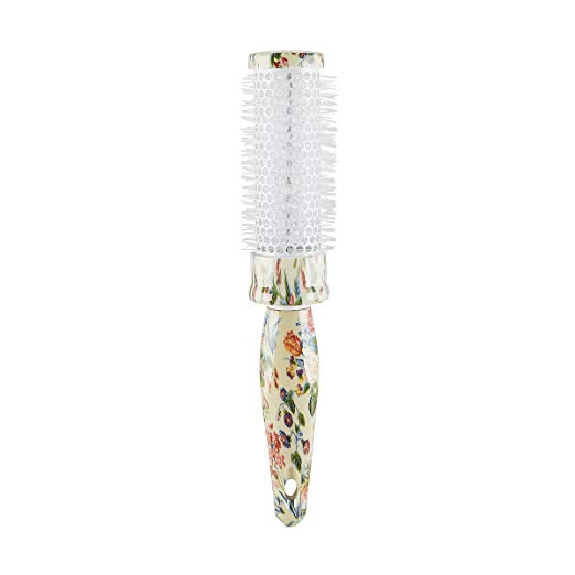 The Vintage Cosmetic Company Rectangular Paddle Hair Brush Floral - oddros.shop