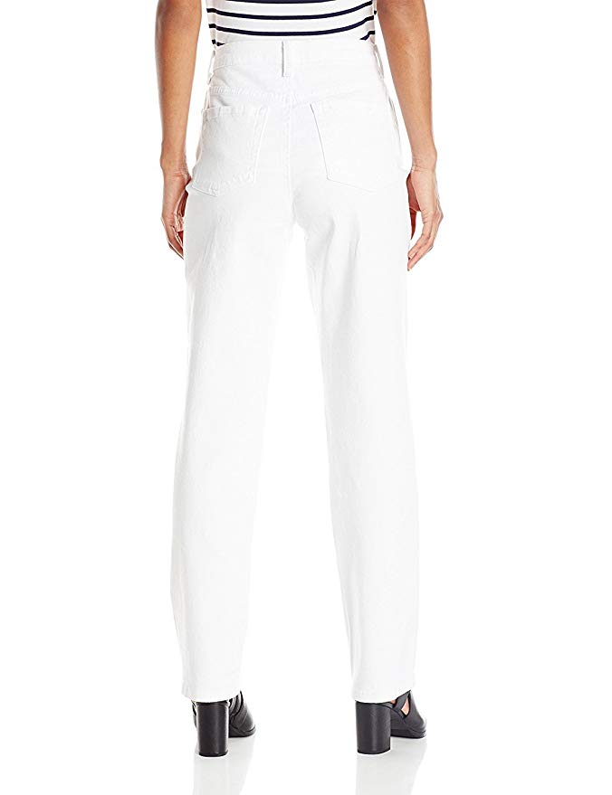 Gloria Vanderbilt White Amanda Slimming Jeans - oddros.shop