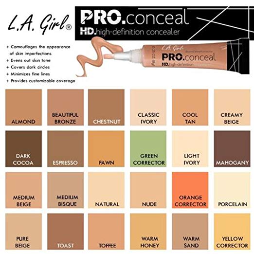 L.A. Girl HD Pro Concealer - Mahogany (GC989) - oddros.shop