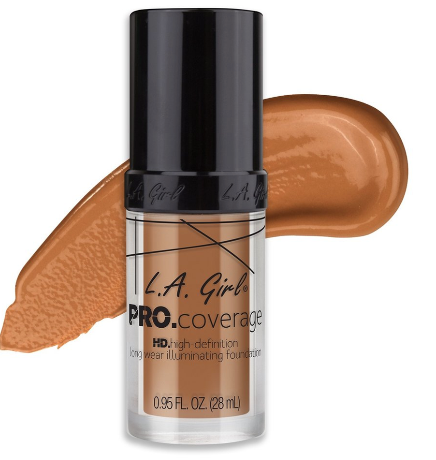 L.A. Girl PRO.Coverage HD Long Wear Illuminating Foundation - oddros.shop