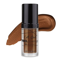 L.A. Girl Pro Coverage Liquid Foundation, Rich Cocoa - (655) - oddros.shop