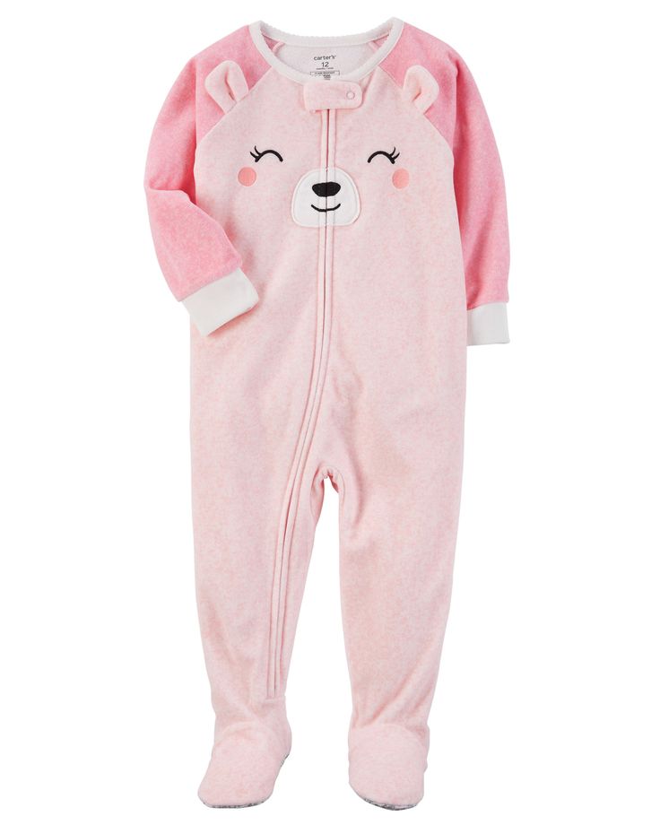 Carter's Long Sleeve One Piece Pajama-Toddler Girls (6M-5T) - oddros.shop