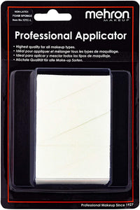 Mehron Makeup Non-Latex Triangular Foam Wedge (6 pack)