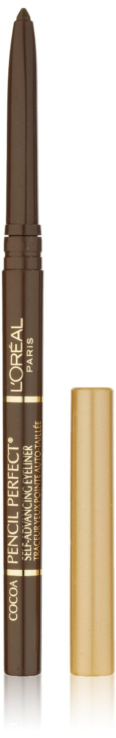 L'Oreal Paris Pencil Perfect Self-Advancing Eyeliner, 135 Cocoa - oddros.shop