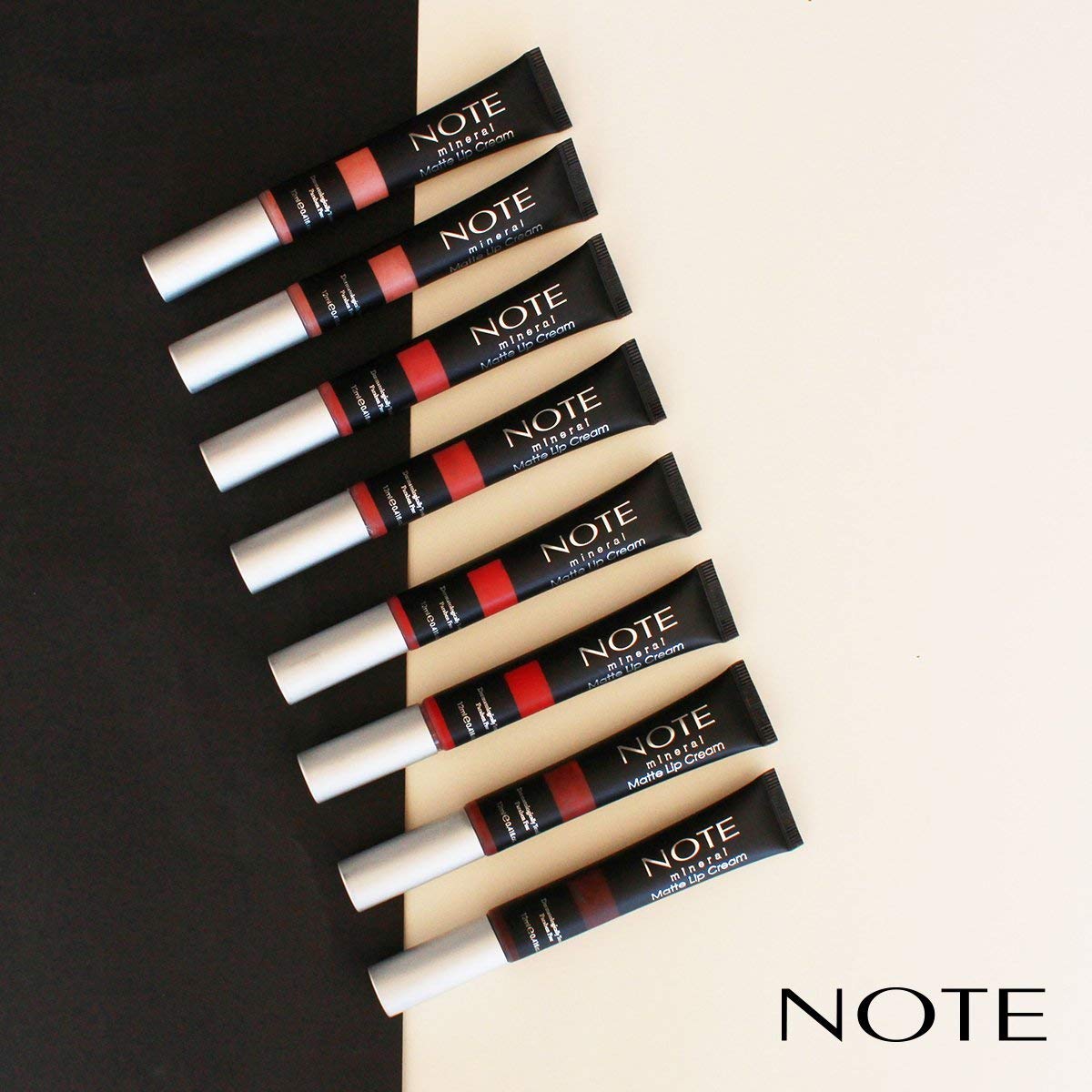 NOTE Cosmetics Mineral Matte Lip Cream Lipstick - 08 Queen Of Night - oddros.shop