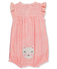 Carter's Baby Girls' Multi Striped Snap up Cotton Romper - oddros.shop