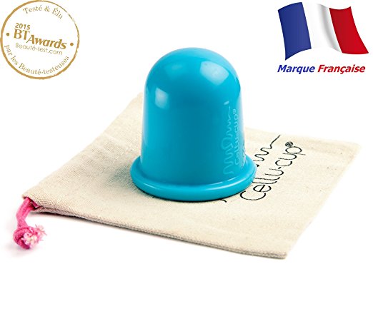 MAKEUP ERASER Cellu-Cup Anti-Cellulte Massaging Cup [Blue] - oddros.shop