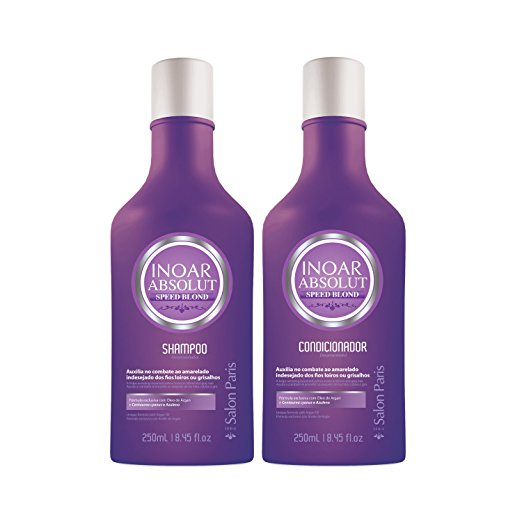 INOAR Speed blond Duo Kit - Shampoo + Conditioner - oddros.shop