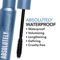 W7 COSMETICS Absolutely Waterproof Mascara, Black