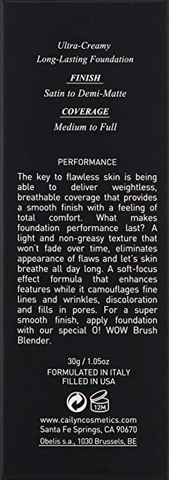 CAILYN Cosmetics O! Wow Foundation - 01 Birch - oddros.shop