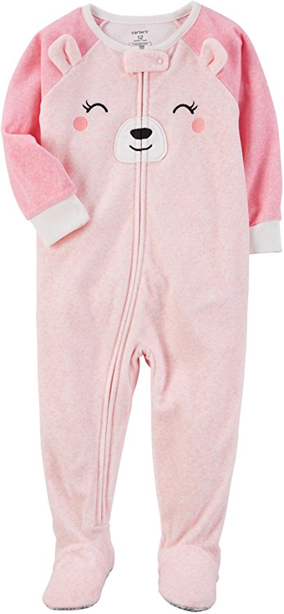 Carter's Long Sleeve One Piece Pajama-Toddler Girls (6M-5T) - oddros.shop