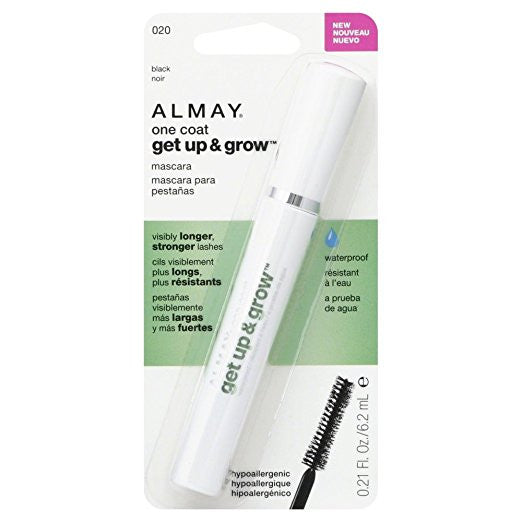ALMAY One Coat Get Up & Grow Waterproof Mascara, Black (020) - oddros.shop
