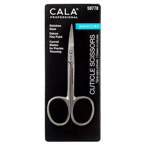 CALA PROFESSIONAL Stainless Steel Cuticle Scissors (50778) - oddros.shop