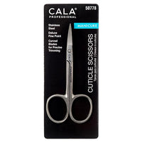 CALA PROFESSIONAL Stainless Steel Cuticle Scissors (50778) - oddros.shop