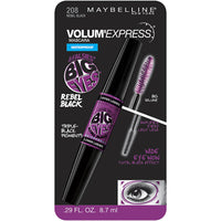 Maybelline New York Volum' Express Falsies Big Eyes Mascara, Waterproof, Rebel Black 208 - oddros.shop