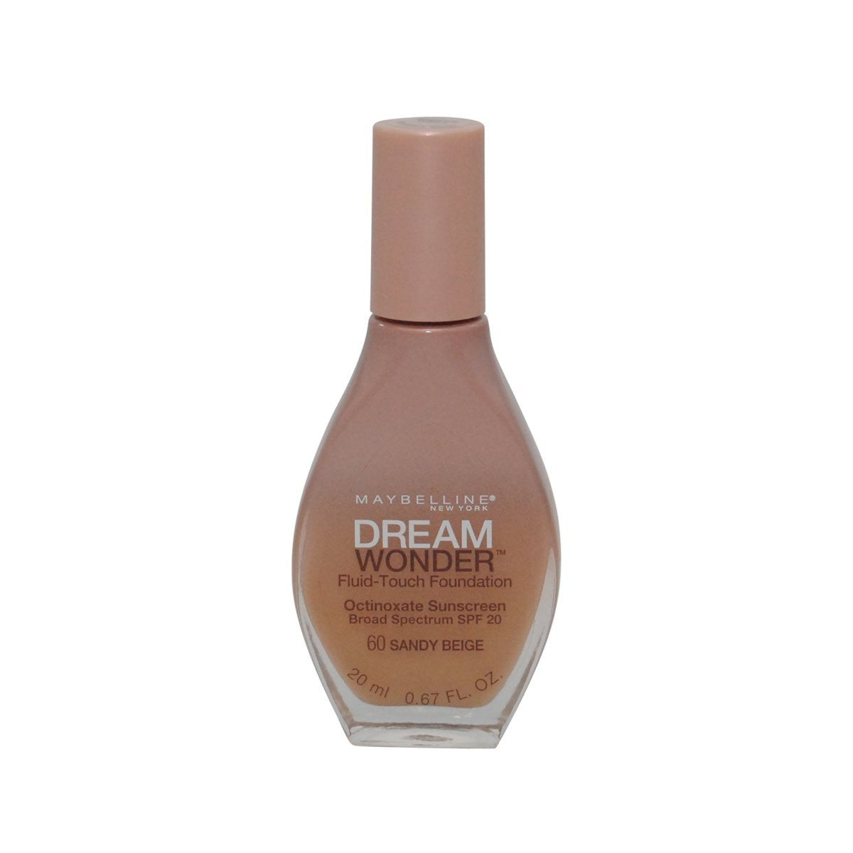 Maybelline Dream Wonder Fluid-Touch Foundation, Sandy Beige 60 - oddros.shop
