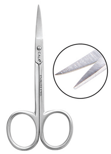 CALA PROFESSIONAL Stainless Steel Cuticle Scissors (50778) - oddros.shop