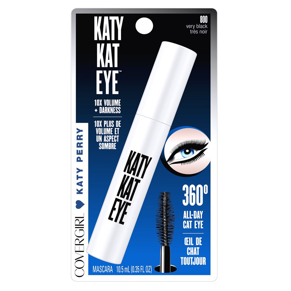 CoverGirl Katy Kat Eye Mascara - 800 Very Black - oddros.shop