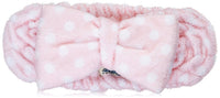 The Vintage Cosmetic Company Make-Up Headband, Dolly Bow - oddros.shop