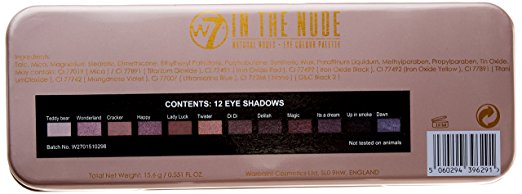 W7 COSMETICS, Colour Me Nude, Natural Nudes -12 in 1 Eyeshadow Palette - oddros.shop