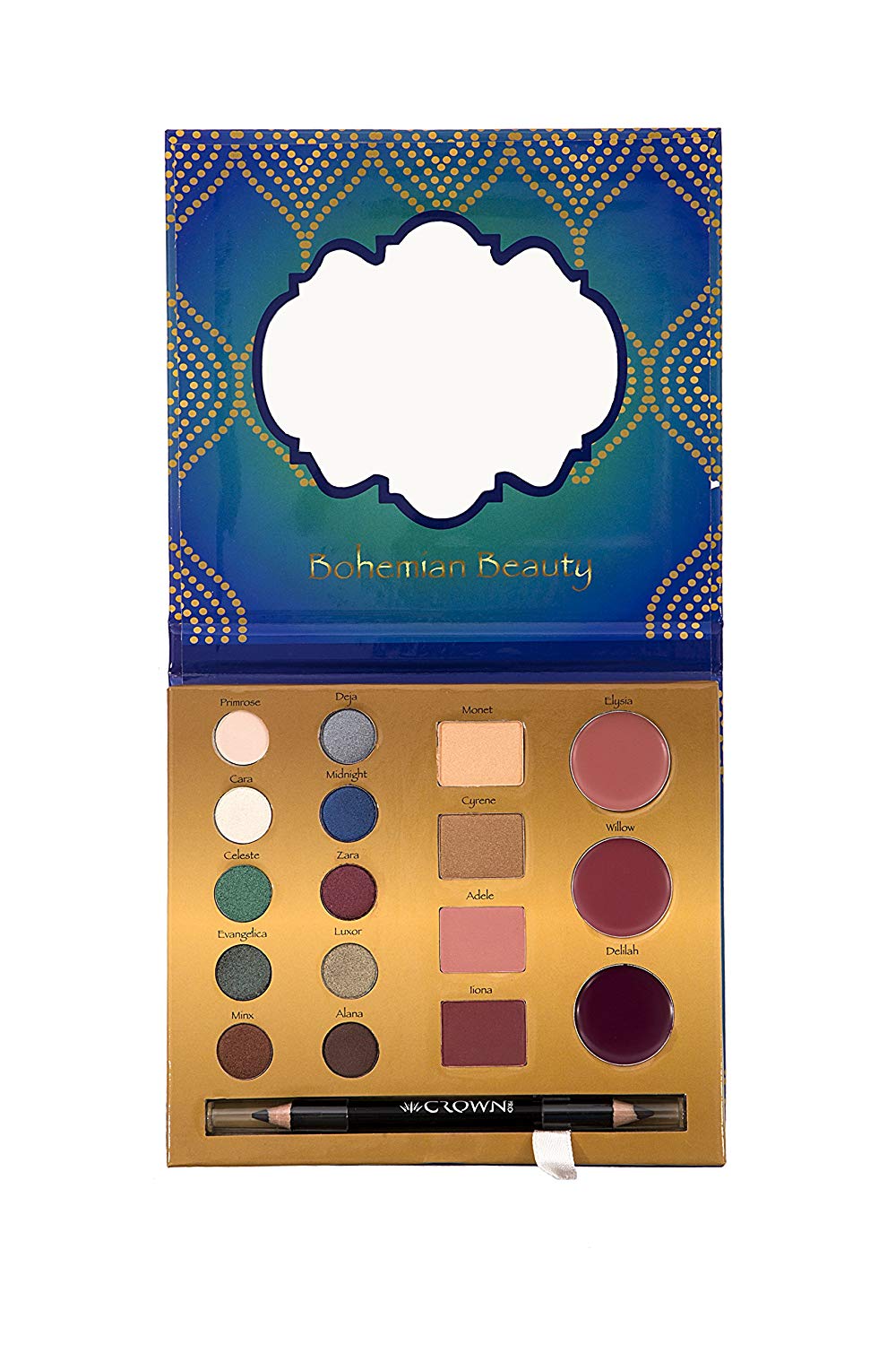 Crown Pro Nova Pro Travel Face Palette (RD4) - oddros.shop