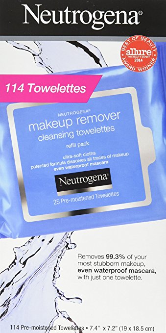 Neutrogena Makeup Remover-114 Cleansing Towelettes - oddros.shop