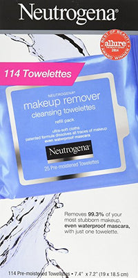 Neutrogena Makeup Remover-114 Cleansing Towelettes - oddros.shop