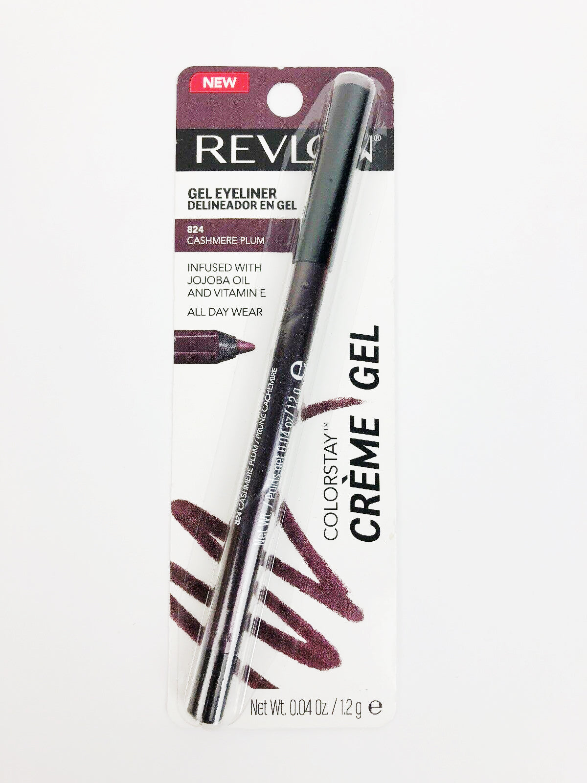 REVLON ColorStay Creme Gel Pencil, 824 Cashmere Plum - oddros.shop
