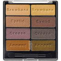 Black Radiance 8 Palette Eyeshadow Downtown Browns & Mascara Instant Eye Appeal 8026 - oddros.shop