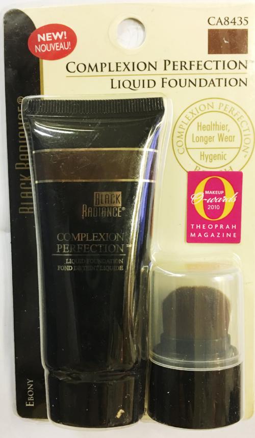 Black Radiance Complexion Perfection Liquid Foundation, Ebony CA8435 - oddros.shop