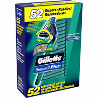 Gillette Sensor 2 Plus Disposable Razors (52-Count)