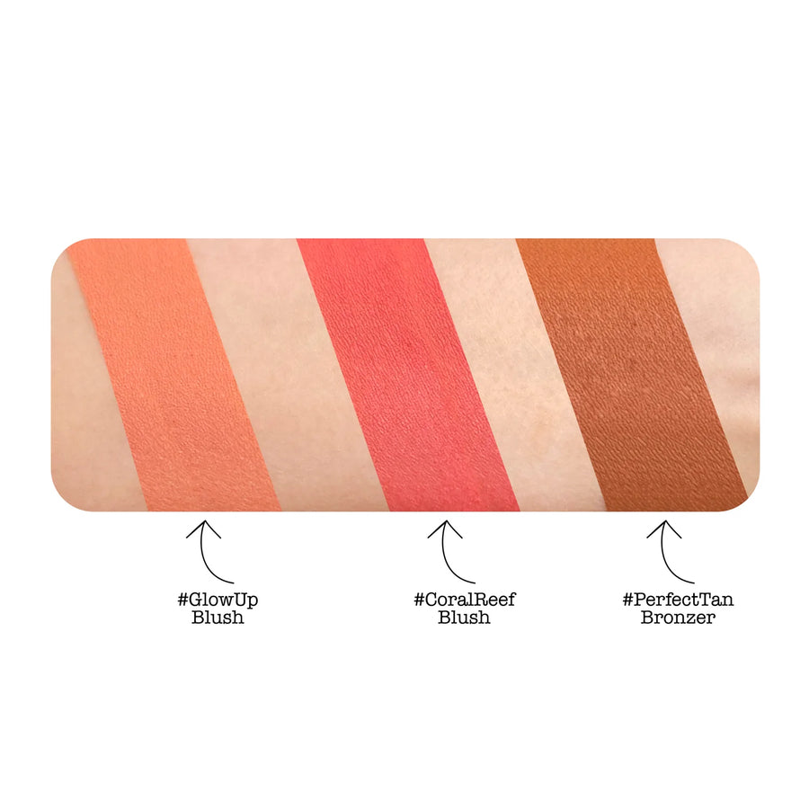 Face Highlighter, Bronzer & Blush